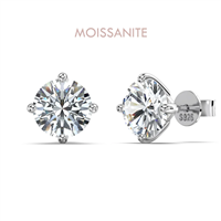 Orecchini Donna in Argento Moissanite EZNWR01